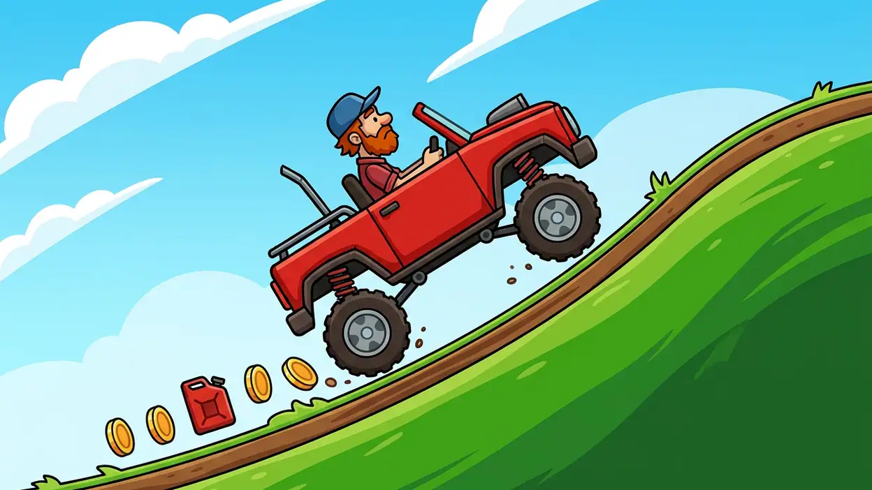 Hill Climb Racing: Menjaga Keseimbangan di Ambang Terbalik