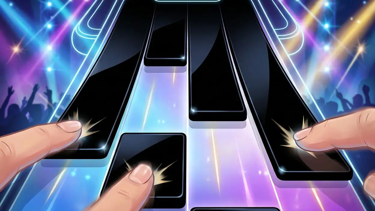Magic Tiles 3 zamienia krótką przerwę w próbę rytmu